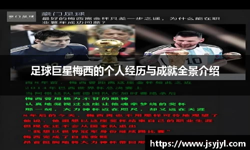 足球巨星梅西的个人经历与成就全景介绍